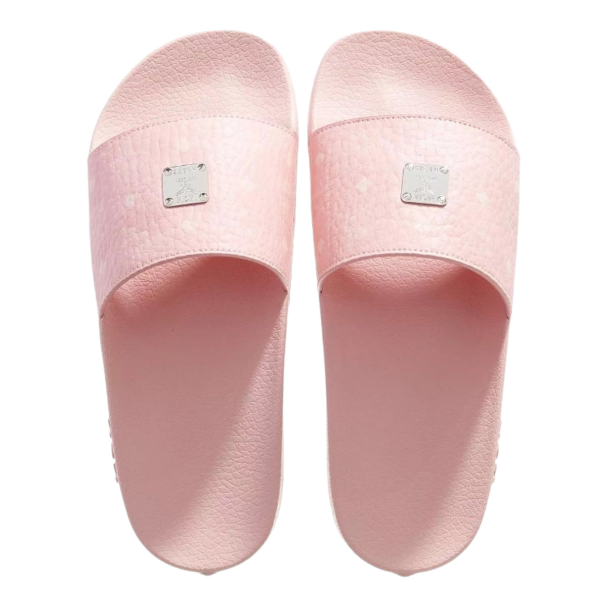 Mcm Visetos Mcm Sandals Pink Visetos Slide Sandals Mcm Red Slides