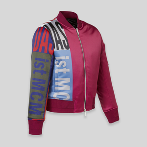 MCM Women's Das Ist Satin Bomber Jacket