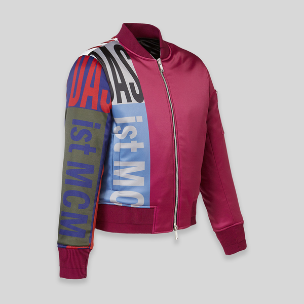 MCM Women's Das Ist Satin Bomber Jacket