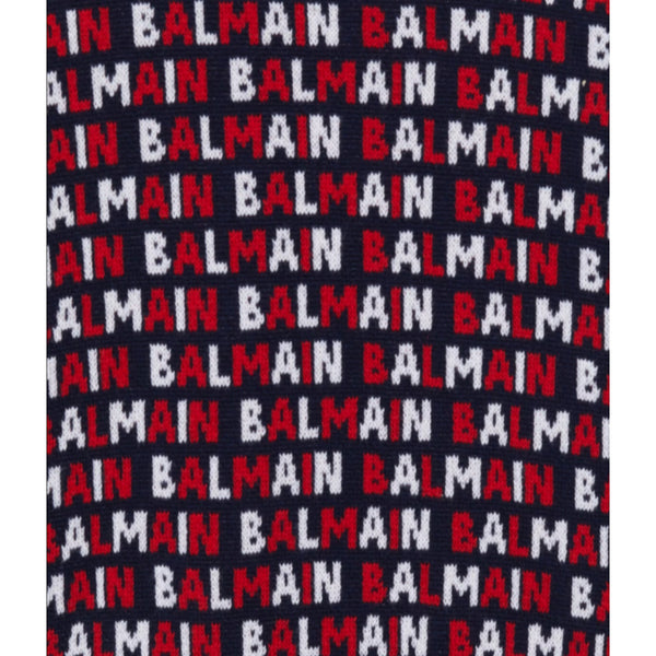 Balmain Kids Monogram Jacquard Jumper Sweater