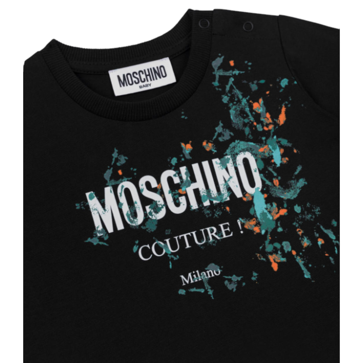 Moschino Kids Toddler's Splashing Paint Jersey T-Shirt