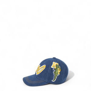 Kenzo Kids Logo Denim Baseball Cap