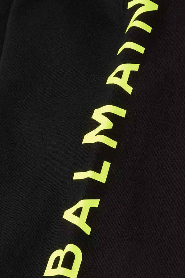 Balmain Kids Toddler's Side Stripe Logo Leggings