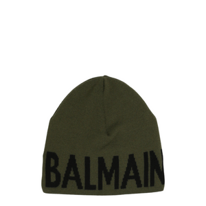 Balmain Kid's Logo Knit Beanie