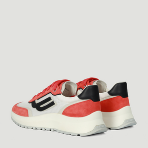 Bally Men's Demmy Leather and Fabric Sneakers