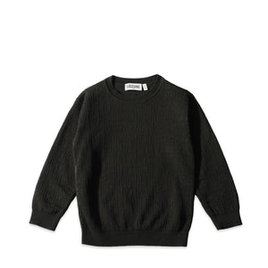 Moschino Kids Jacquard Monogram Crewneck Sweatshirt