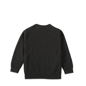 Moschino Kids Jacquard Monogram Crewneck Sweatshirt