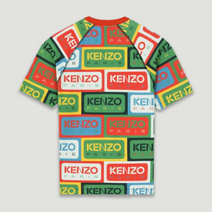 Kenzo Men's 'KENZO LABELS' Fitted T-Shirt