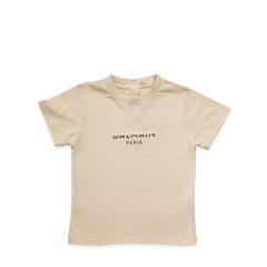 Balmain Kids Toddler's Dual-Color Logo Print T-Shirt