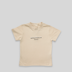 Balmain Kids Toddler's Dual-Color Logo Print T-Shirt