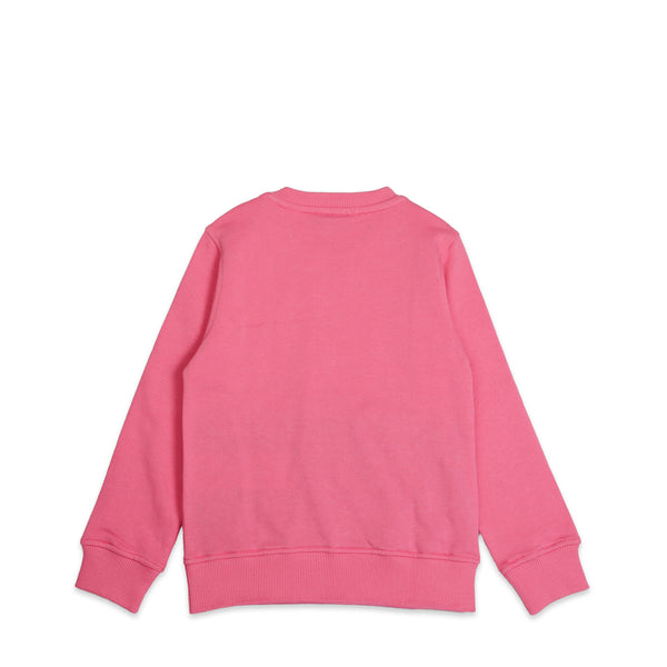 Moschino Kids Square Text Logo Crewneck Sweatshirt