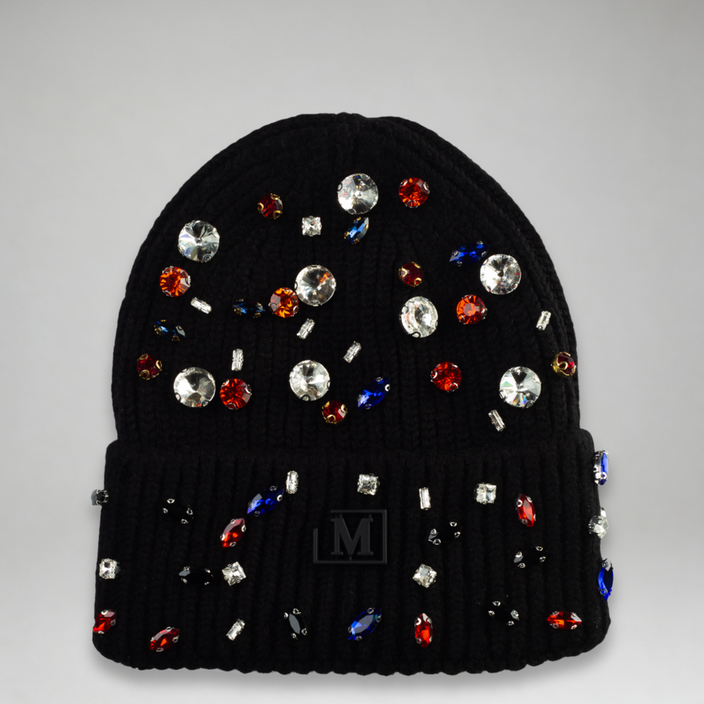 MDB Brand Limited Edition Gemstone Beanie Skullcap