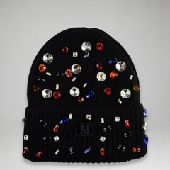 MDB Brand Limited Edition Gemstone Beanie Skullcap