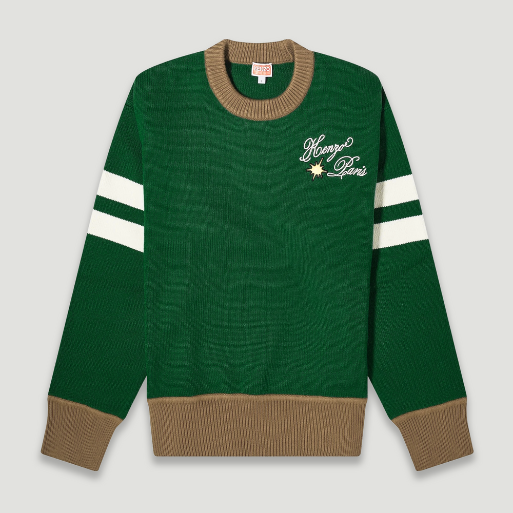 Kenzo Men's 'Party' Embroidered Jumper Sweater