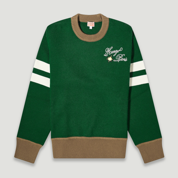 Kenzo Men's 'Party' Embroidered Jumper Sweater