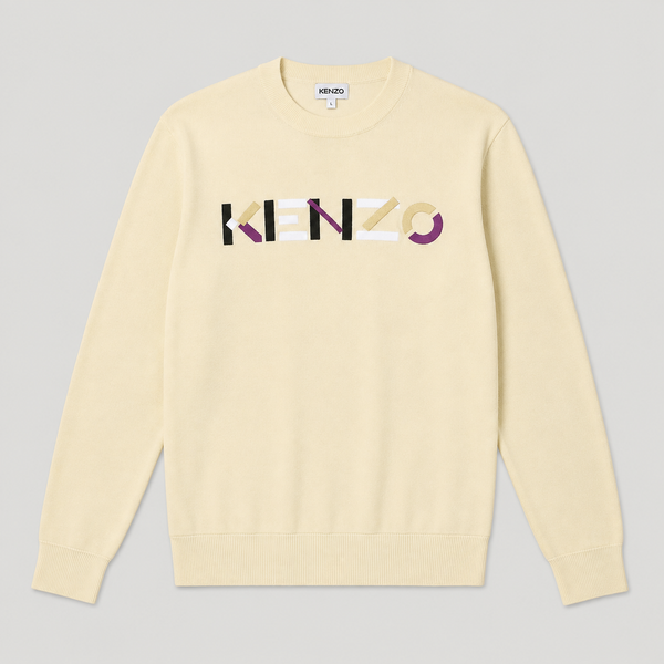 Kenzo Men's Logo Merino Wool Jumper Sweater