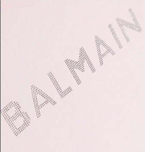 Balmain Kids Embellished Logo T-Shirt