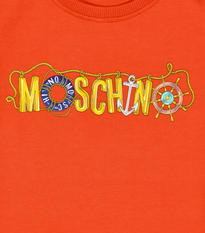 Moschino Kids Sailor Text T-Shirt