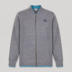 Kenzo Men's Tiger Crest Zipped Cardigan Sweater
