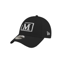 MDB Brand x New Era 9Forty Stretch Snap Embroidered Cap - Black w/ Metallic Color