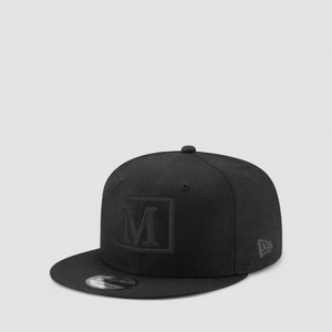 MDB Brand 9FIFTY Suede Embroidered "M" Snapback Baseball Cap
