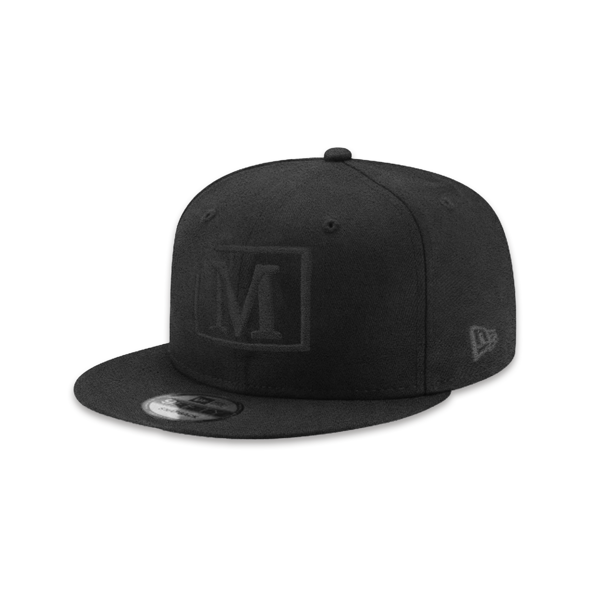 MDB Brand x New Era 9Fifty Snapback Embroidered Baseball Cap - Suede