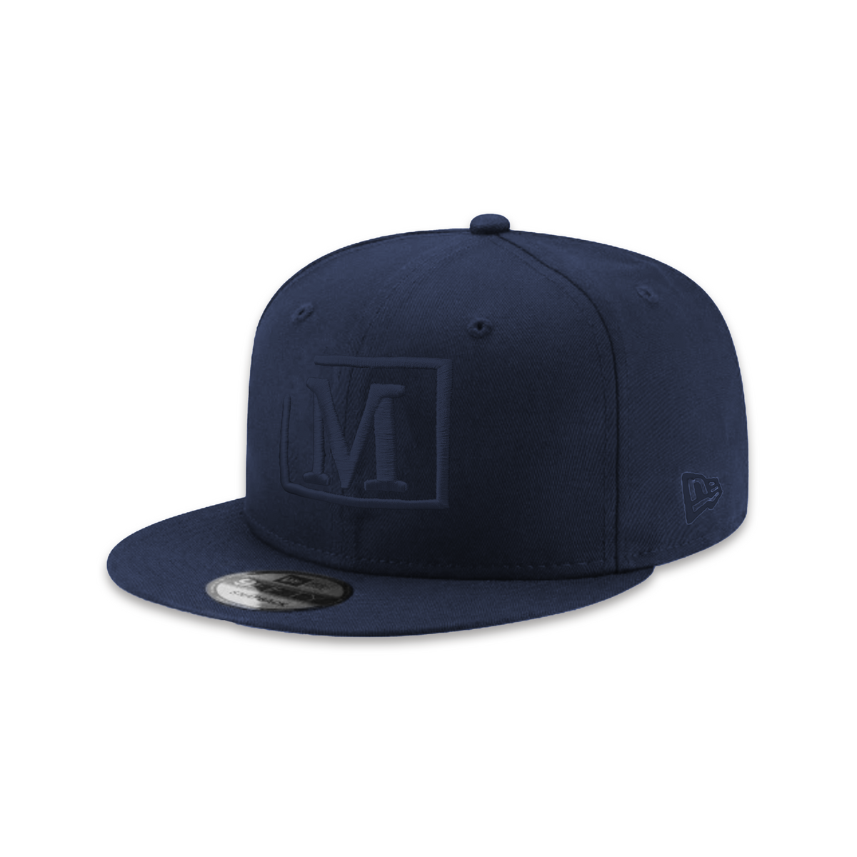 MDB Brand x New Era 9Fifty Snapback Embroidered Baseball Cap - Blue