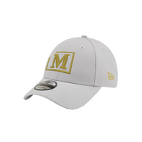 MDB Brand x New Era 9Forty Stretch Snap Embroidered Cap - White