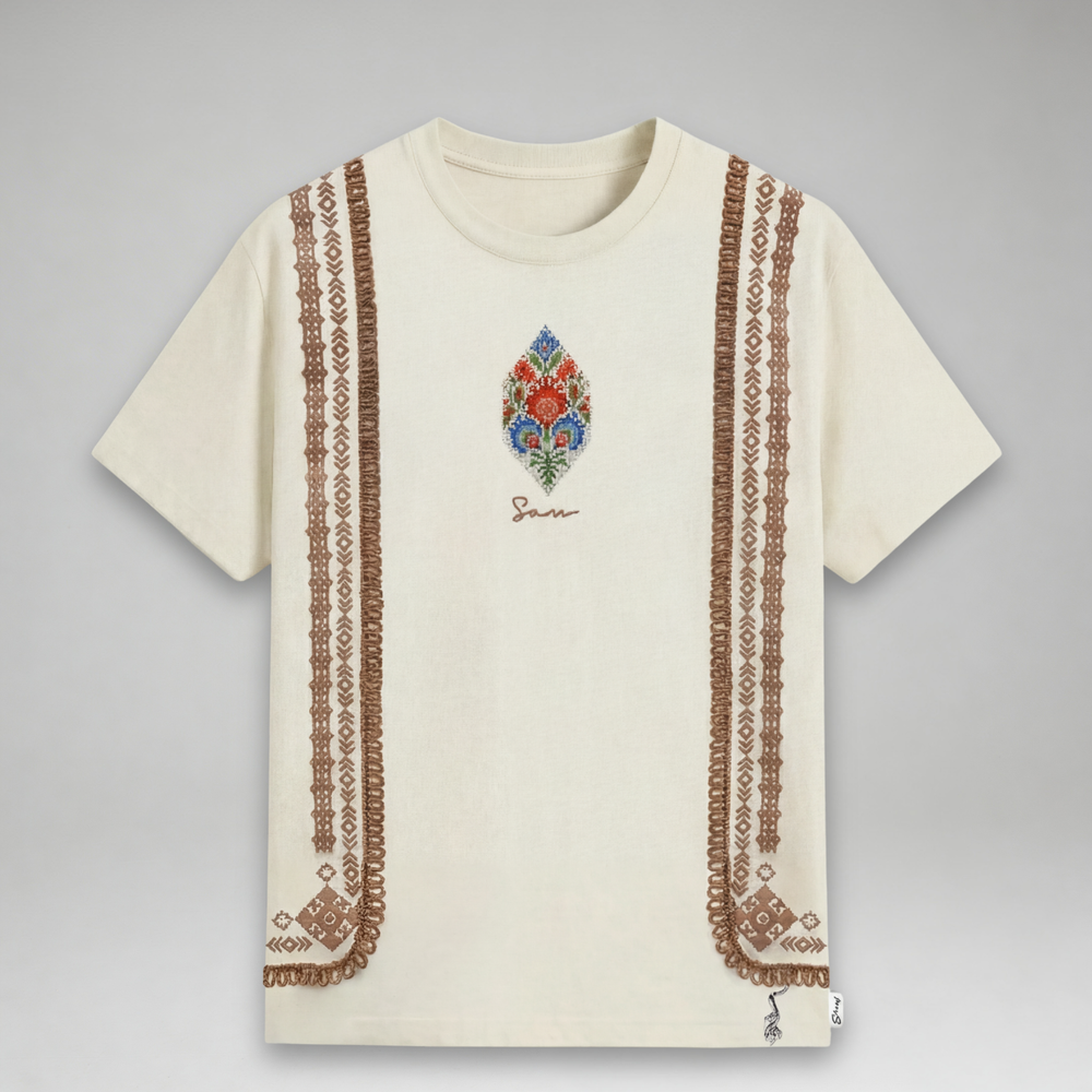 Blanc Kanvas 'Boho Heritage' T-Shirt