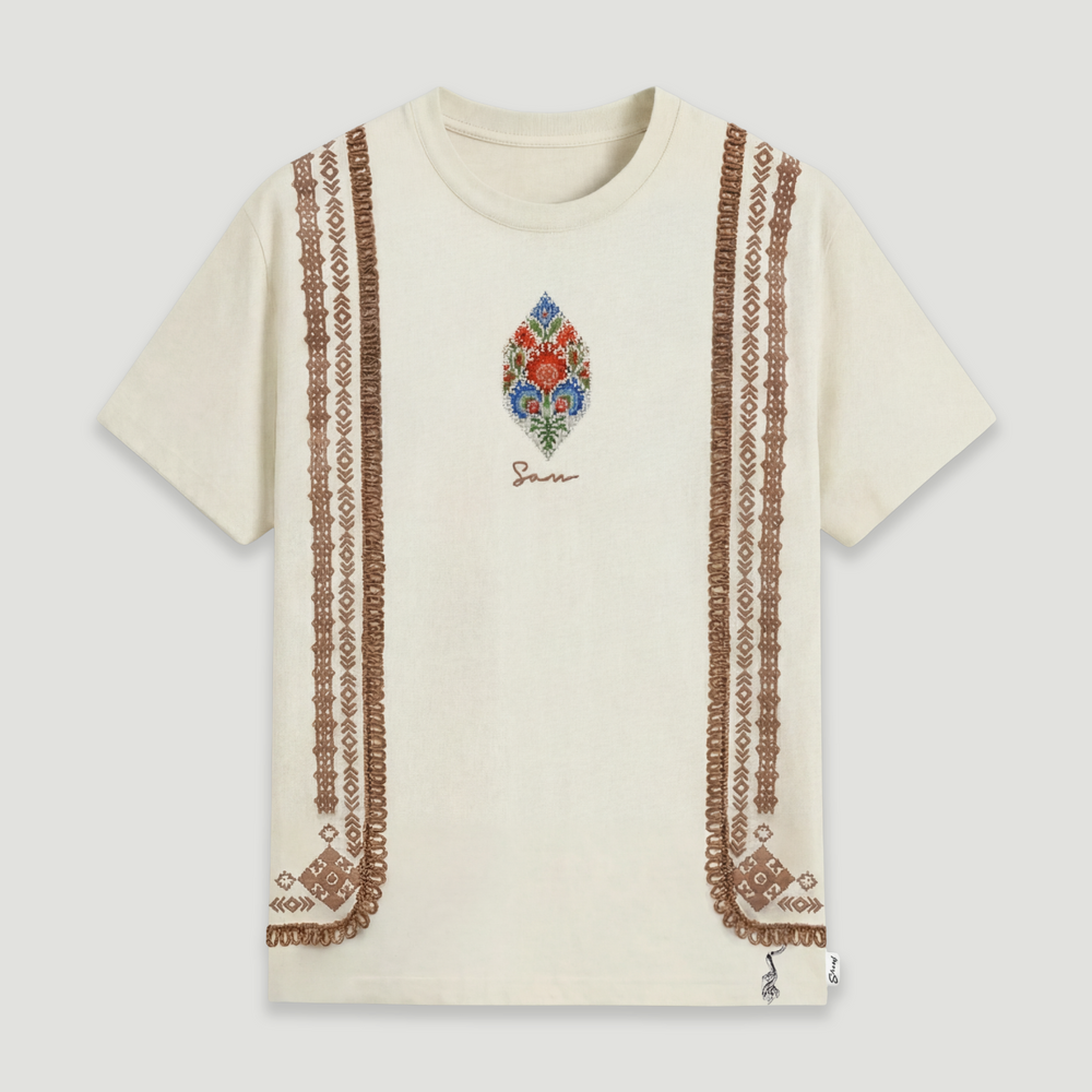 Blanc Kanvas 'Boho Heritage' T-Shirt