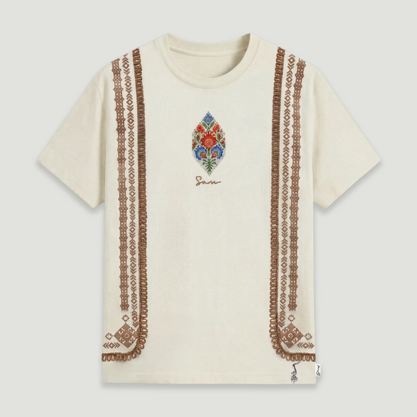 Blanc Kanvas 'Boho Heritage' T-Shirt