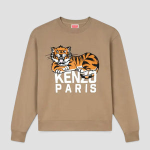 Kenzo Men's 'Happy Tiger' Embroidered Sweatshirt
