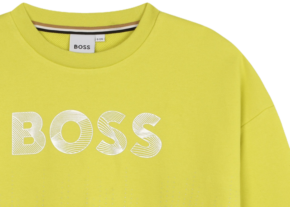 Hugo Boss Kids Lustrous Logo Sweatshirt