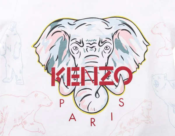 Kenzo Kids Toddler's Elephant Logo T-Shirt