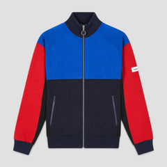 Kenzo Men's Color Block Wool Full-Zip Cardigan Sweater