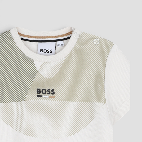 Hugo Boss Kids Toddler's Geometric Pattern T-Shirt