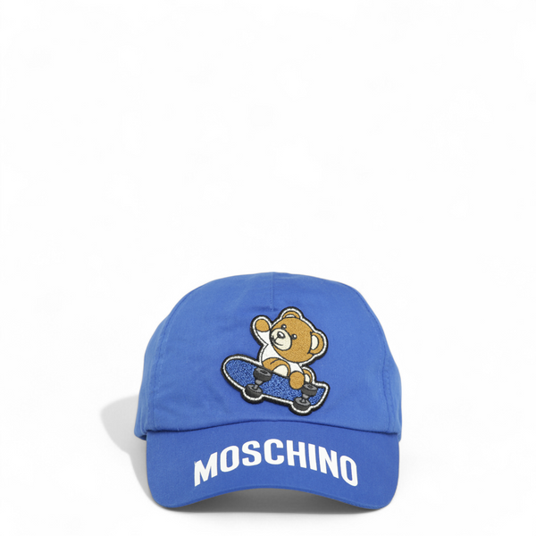 Moschino Kids Skateboard Bear Logo Adjustable Cap