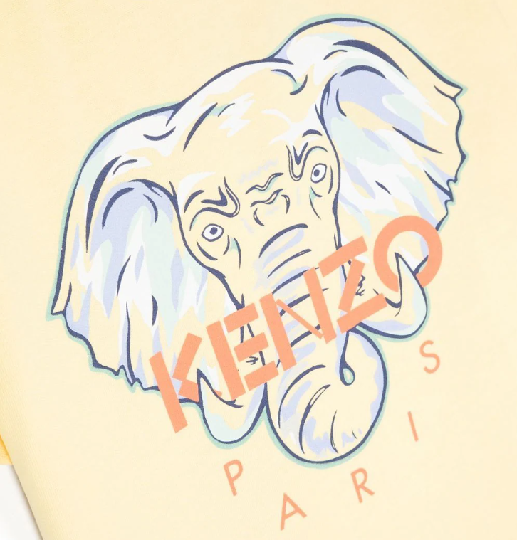Kenzo Kids Elephant Logo T-Shirt