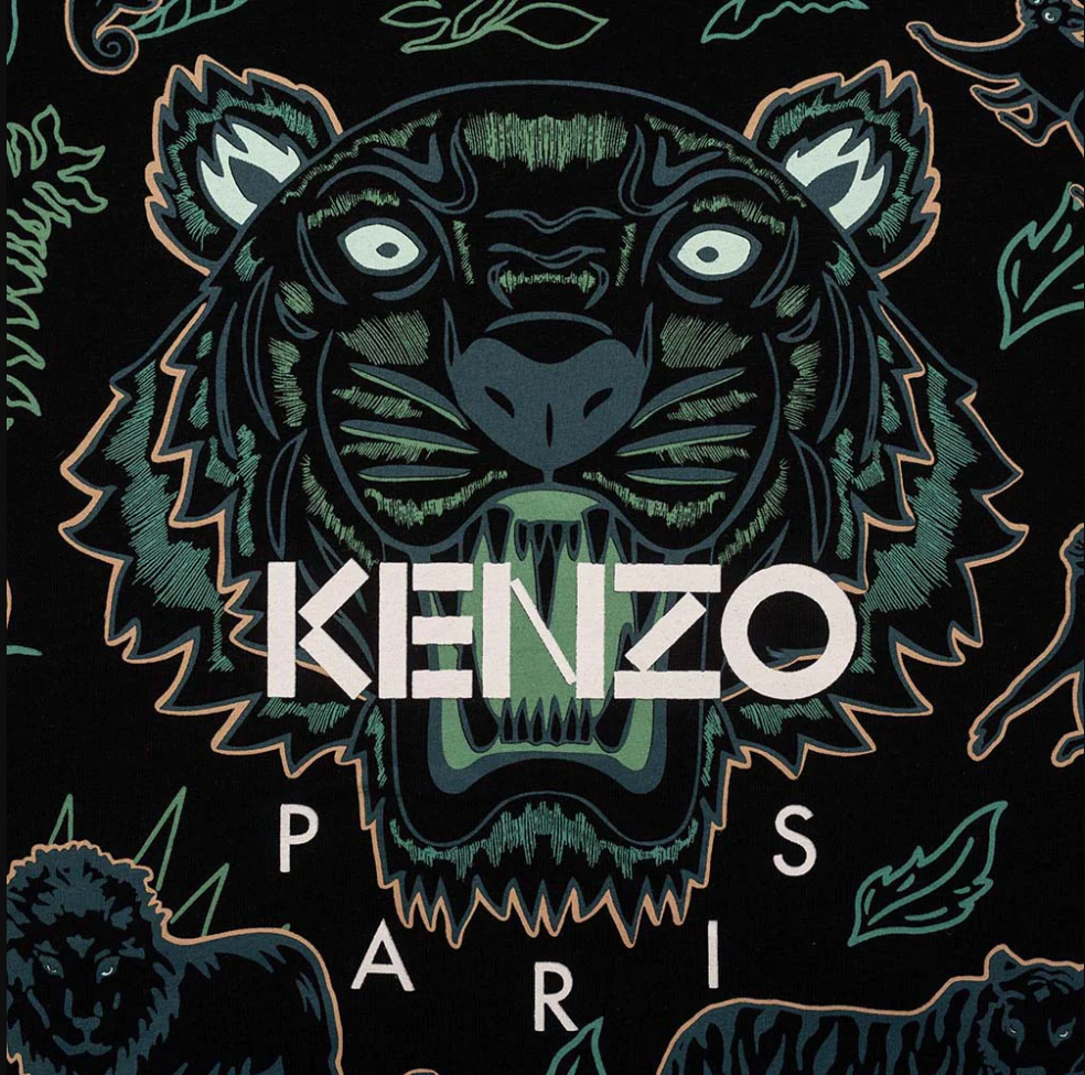 Kenzo Kids Tiger Jungle Print T-Shirt