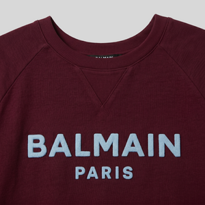 Balmain Kids Flock Logo Oversize T-Shirt