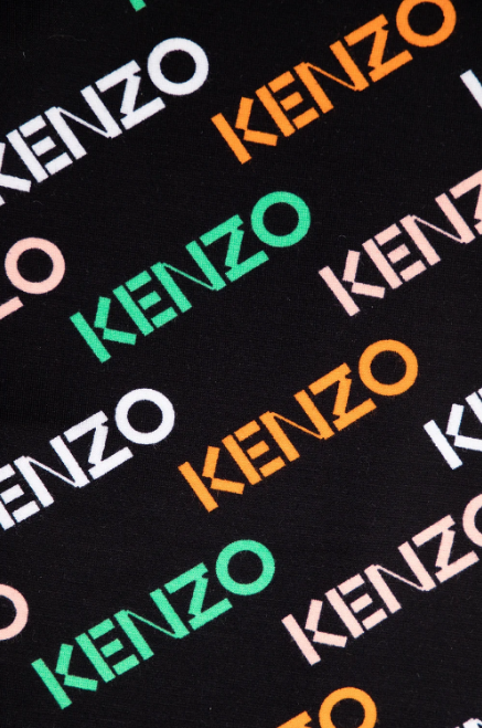 Kenzo Kids Patterned Logo Pants