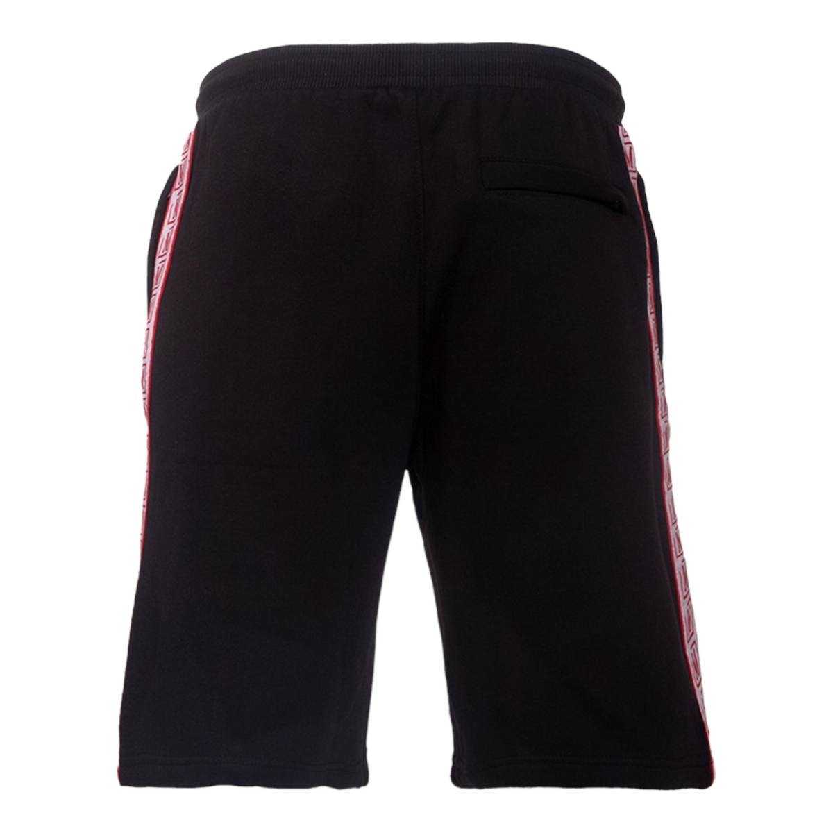 MDB Brand Men's Fleece Logo Tape Shorts - Black