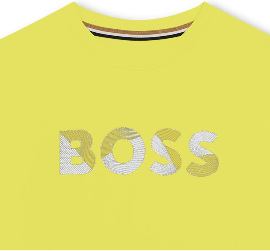 Hugo Boss Kids Lustrous Logo T-Shirt