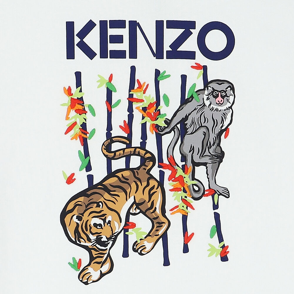 Kenzo Kids Bamboo Jungle T-Shirt