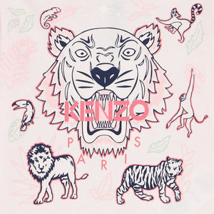 Kenzo Kids Toddler's Tiger Logo Long Sleeve T-Shirt