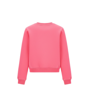 Moschino Kids Animal Print Logo Cotton Sweatshirt