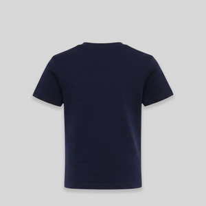 Balmain Kids Text Logo Textured T-shirt