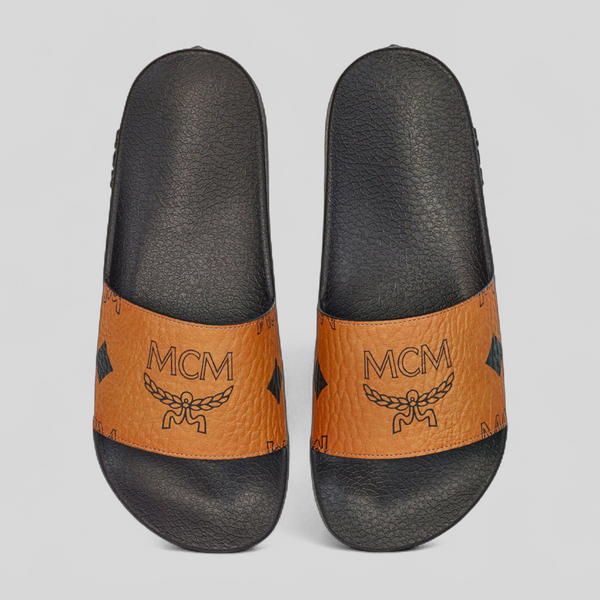 MCM Women's Maxi Visetos Slides