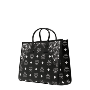 MCM Large Bandana Print Munchen Tote Bag