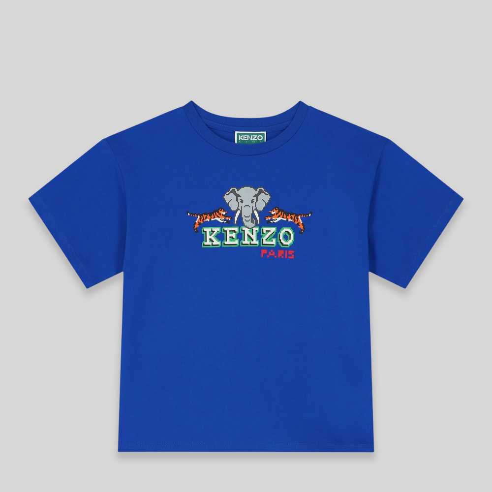 Kenzo Kids Elephant Logo T-Shirt